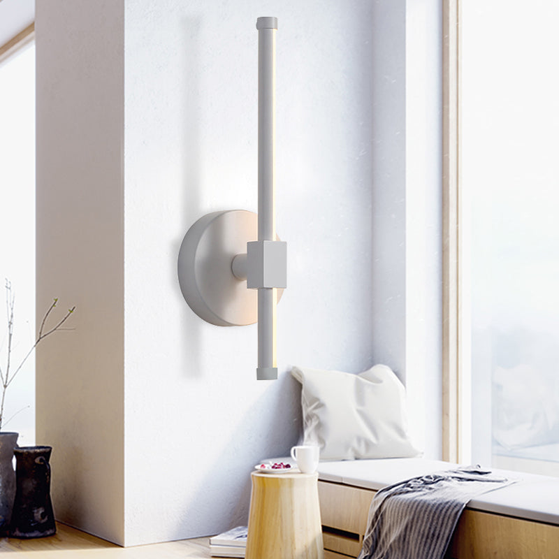 BowLift | Acrylic Wall Light Bar Simple LED Black/White Wall Mounted Lamp with Rotatable Design in Warm/White Light