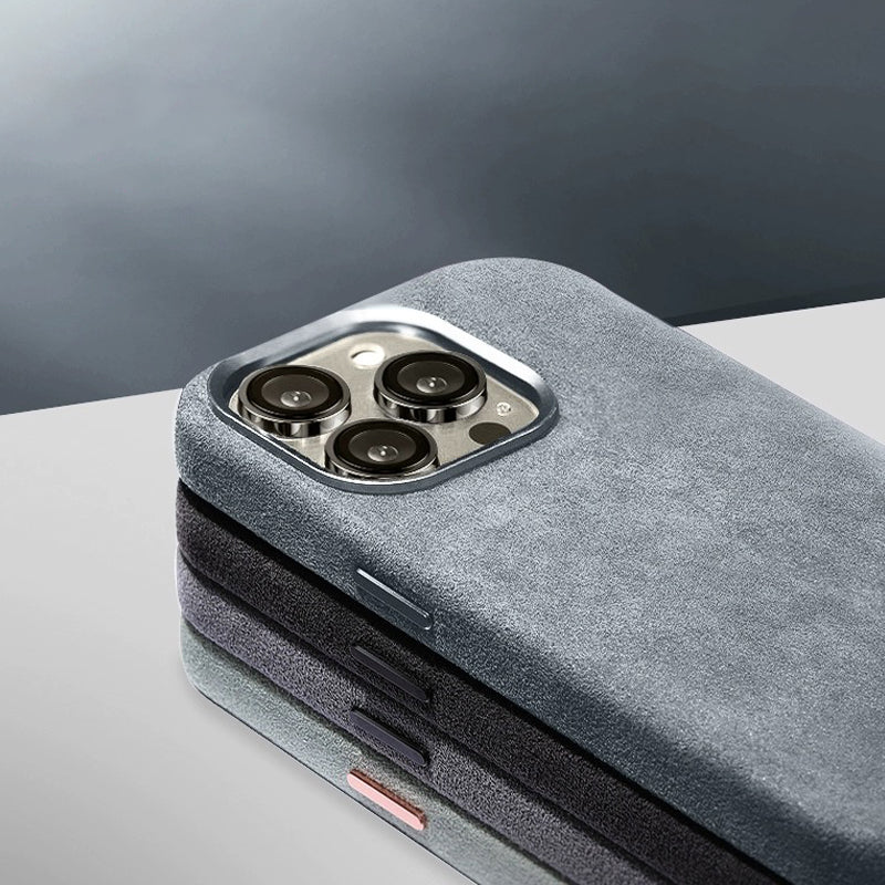 BowLift | Italian Alcantara Magnetic Case for Iphone