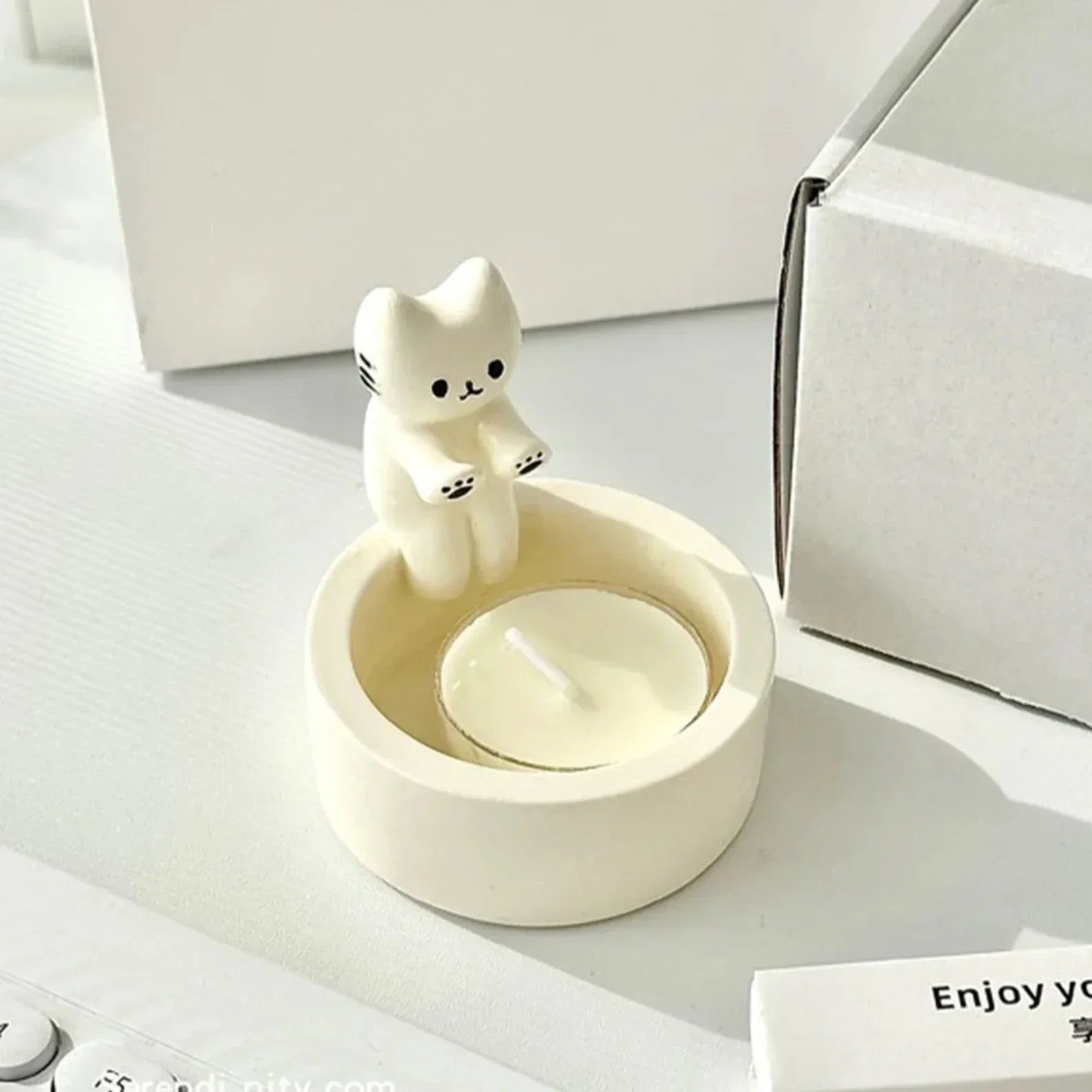 BowLift | Cute Cat Candle Holders
