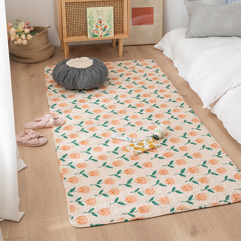 BowLift | Comfort Western Rug Multicolored Floral Printed Rug Non-Slip Pet-Friendly Rug for Room