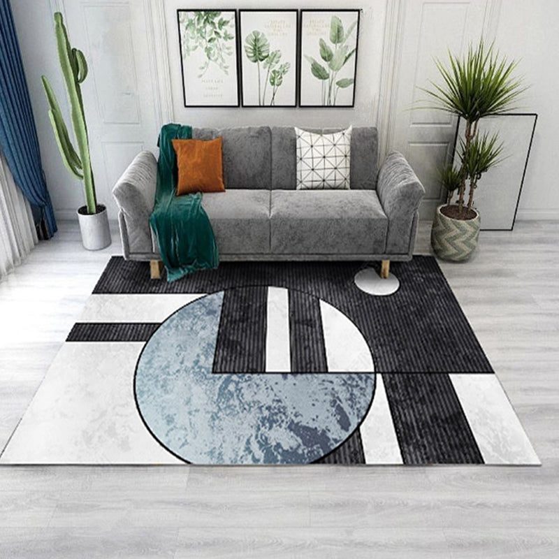 BowLift | Living Room Rug Western Abstract Pattern Rug Polypropylene Rug