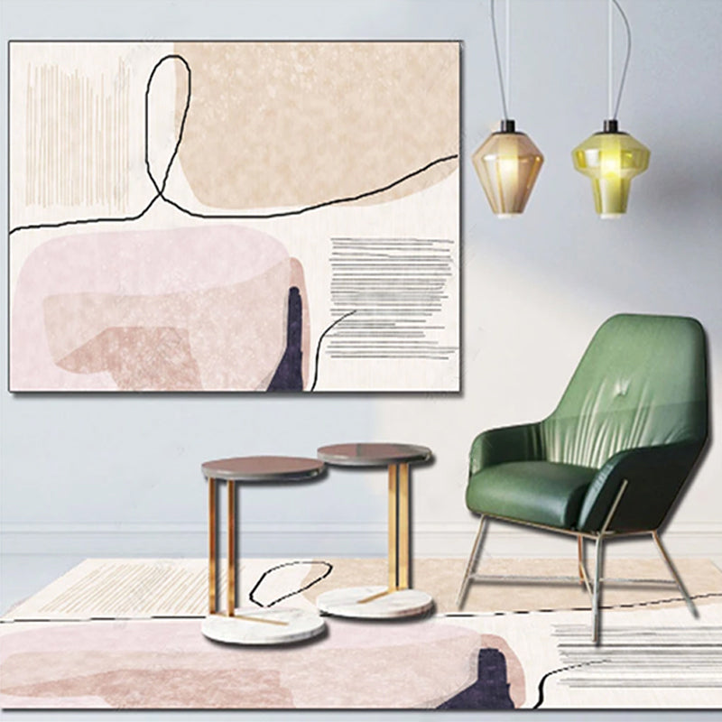 BowLift | Living Room Rug Western Abstract Pattern Rug Polypropylene Rug