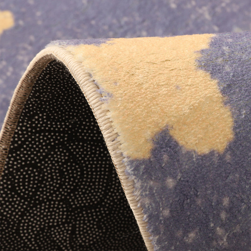 BowLift | Beautiful children's room carpet Multicolored cartoon print area rug synthetic non-slip backing pet-friendly carpet