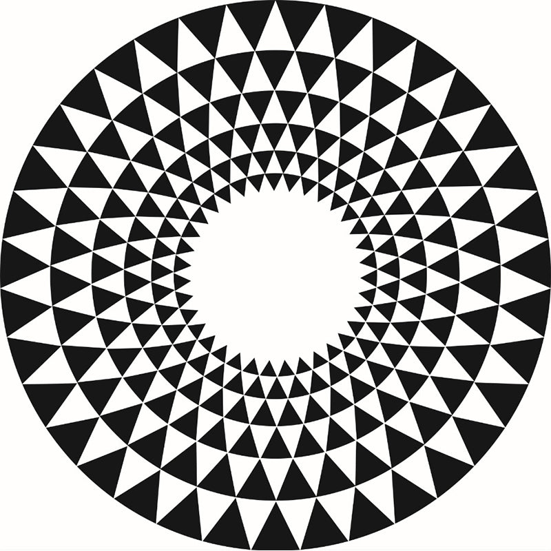 BowLift | Colorful Living Room Rug Funky 3D Geometric Rug for Indoor Use Synthetic Non-Slip Back Washable Rug