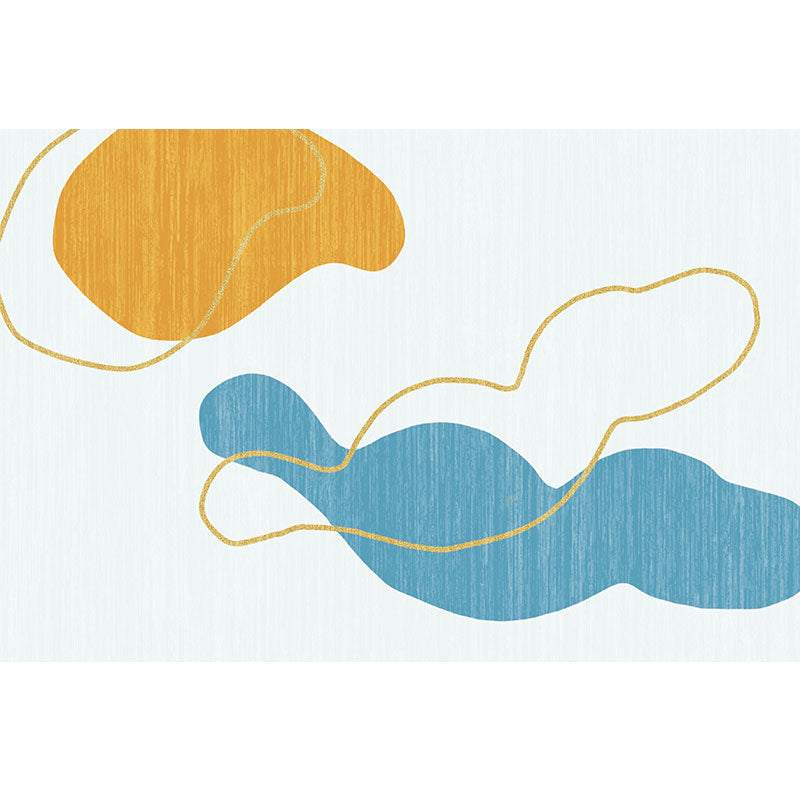 BowLift | Classic Living Room Carpet Multicolor Color Block Rug Blended Fabric Pet Friendly Easy Care Rug