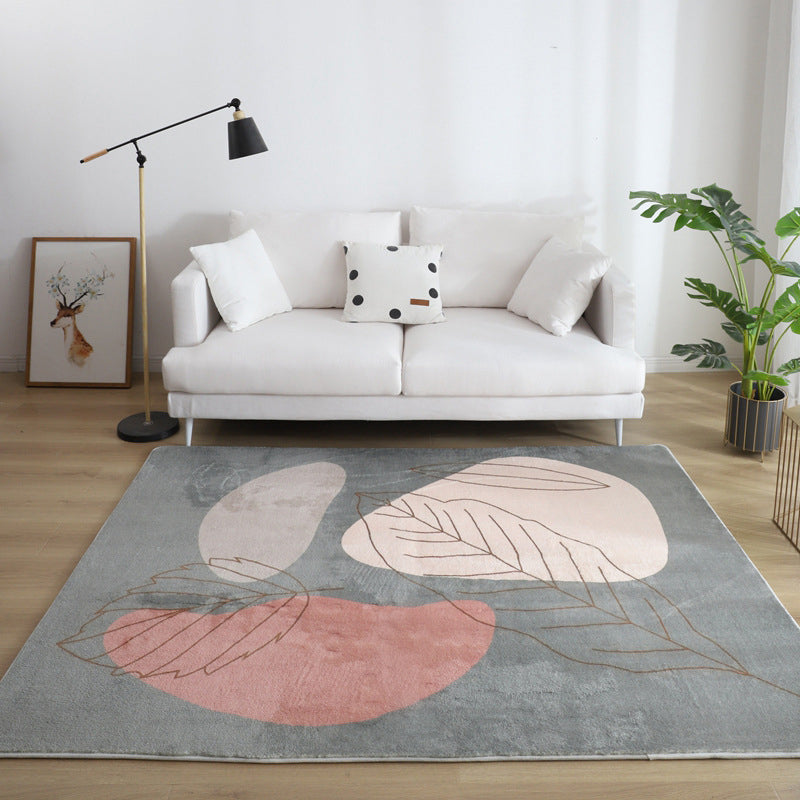 BowLift | Comfort Living Room Rug Multicolor Cartoon Print Rug Non-Slip Base Pet-Friendly Rug