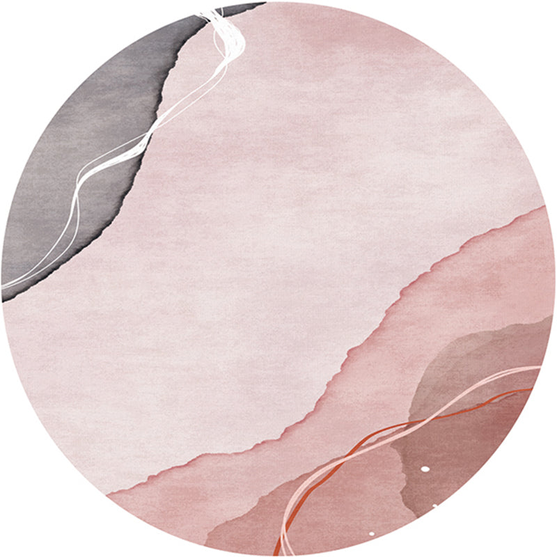 BowLift | Creative Bedroom Rug Multicolored Color Differentiated Rug Polypropylene Washable Pet Friendly Non-Slip Rug