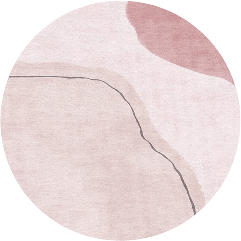 BowLift | Creative Bedroom Rug Multicolored Color Differentiated Rug Polypropylene Washable Pet Friendly Non-Slip Rug