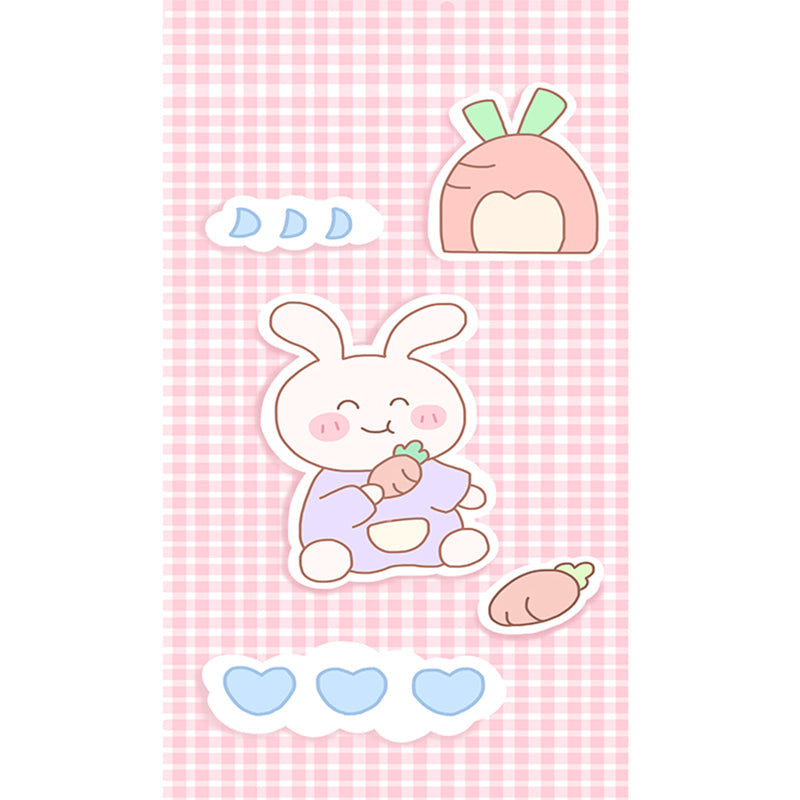 BowLift | Colorful Printed Cartoon Rug Polyester Cute Area Rug Easy Care Pet Friendly Indoor Carpet for Children's Room