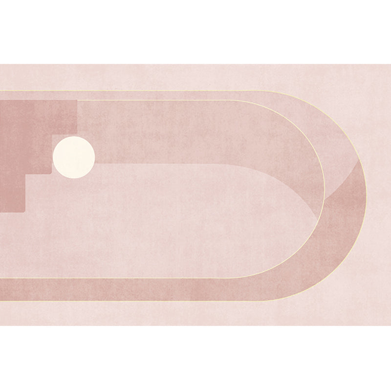 BowLift | Casual Multicolor Relaxing Carpet Synthetic Color Block Carpet Non-Slip Back Washable Carpet for Bedroom