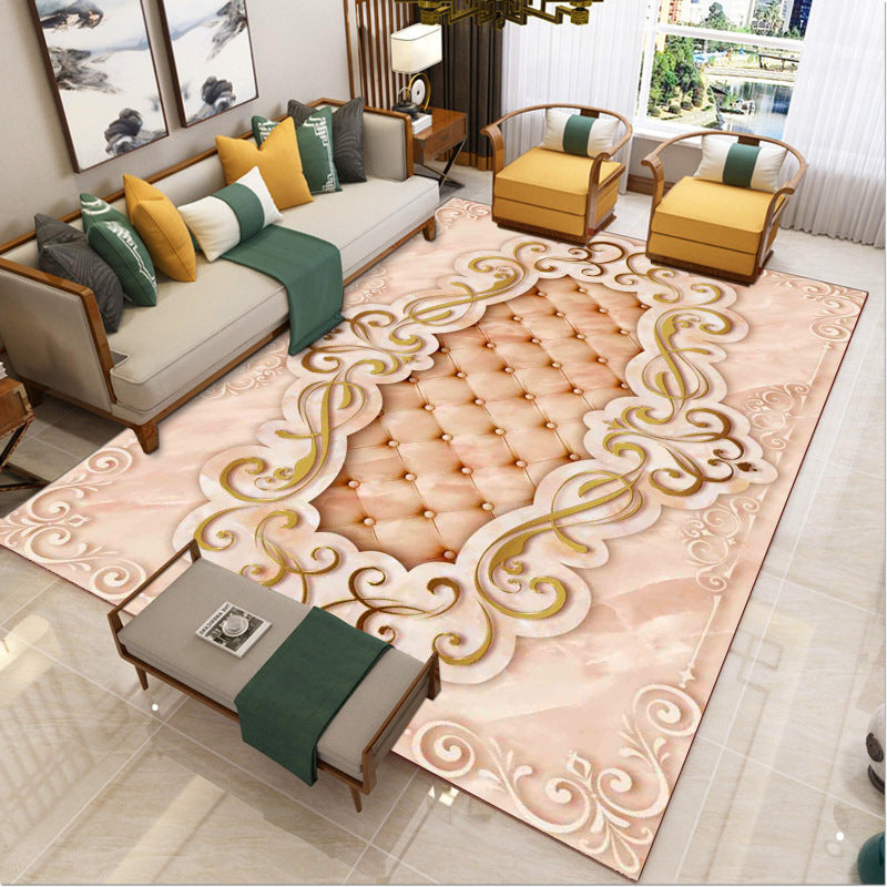 BowLift | Luxury Southwest Rug Multicolored Floral Print Rug Pet-Friendly Easy to Care Washable Rug for the Living Room
