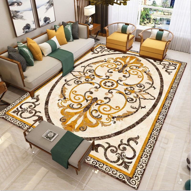 BowLift | Luxury Southwest Rug Multicolored Floral Print Rug Pet-Friendly Easy to Care Washable Rug for the Living Room