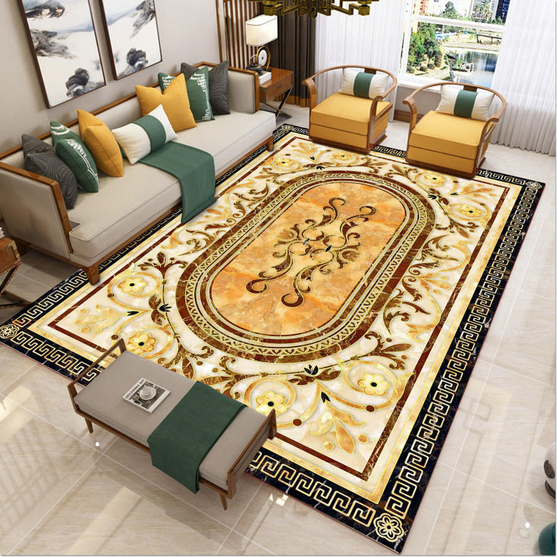 BowLift | Luxury Southwest Rug Multicolored Floral Print Rug Pet-Friendly Easy to Care Washable Rug for the Living Room