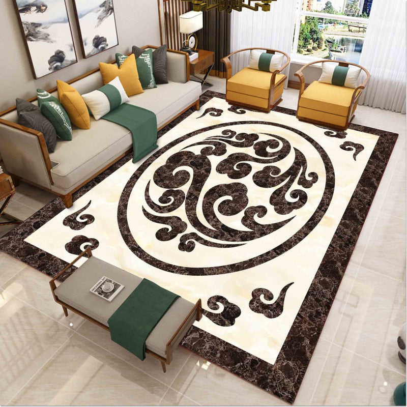 BowLift | Luxury Southwest Rug Multicolored Floral Print Rug Pet-Friendly Easy to Care Washable Rug for the Living Room