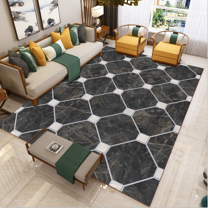 BowLift | Luxury Southwest Rug Multicolored Floral Print Rug Pet-Friendly Easy to Care Washable Rug for the Living Room