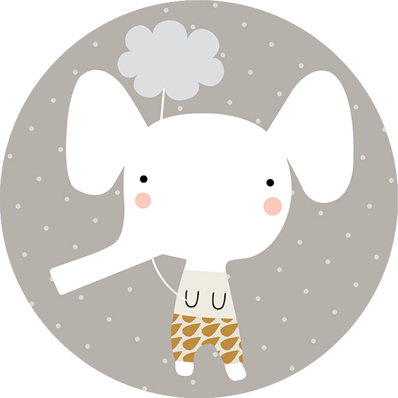 BowLift | Colorful Creative Carpet Polyester Cartoon Print Indoor Rug Non-Slip Back Pet-Friendly Rug for Kids