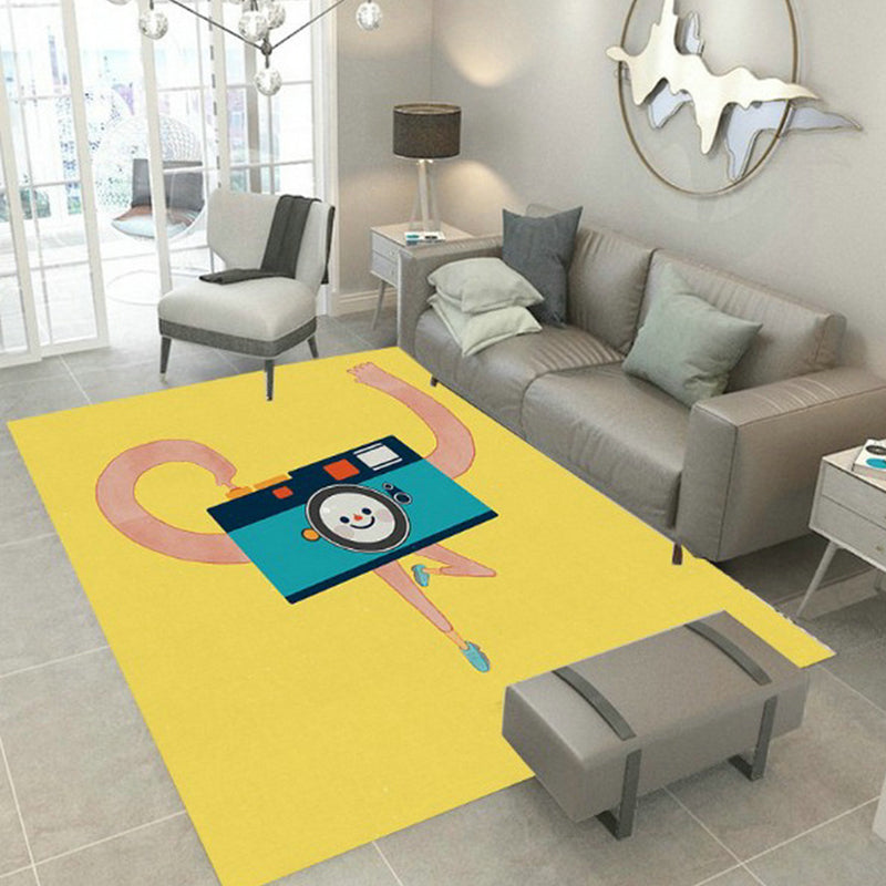 BowLift | Designer Room Decor Carpet Multicolored Fairy Tale Print Carpet Polyester Anti-Slip Back Pet Friendly Carpet