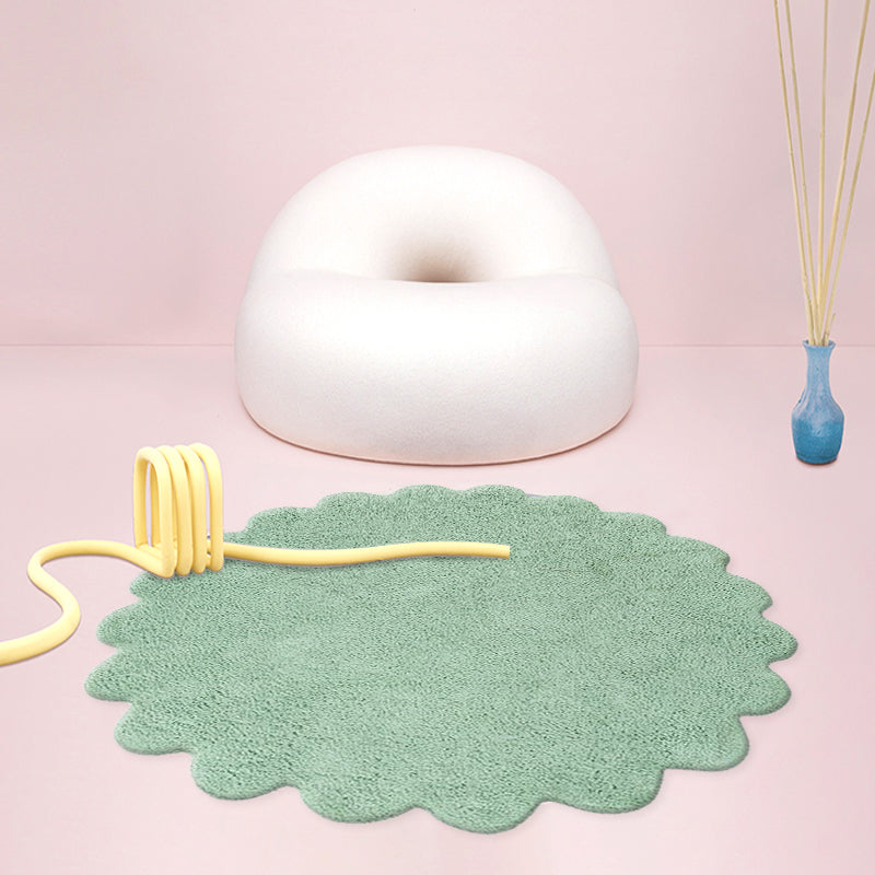BowLift | Irregular Shape Cartoon Carpet Multicolor Funky Area Rug Synthetic Pet-Friendly Non-Slip Backing Rug for Room