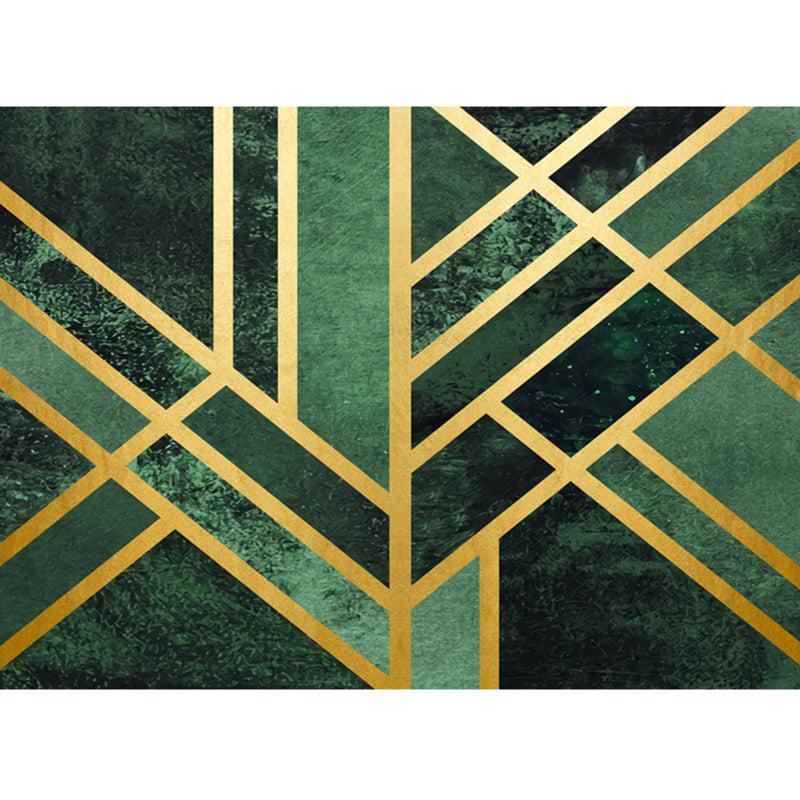 BowLift | Luxury Living Room Rug Multicolor Geometric Pattern Rug Polyester Non-Slip Machine Washable Rug
