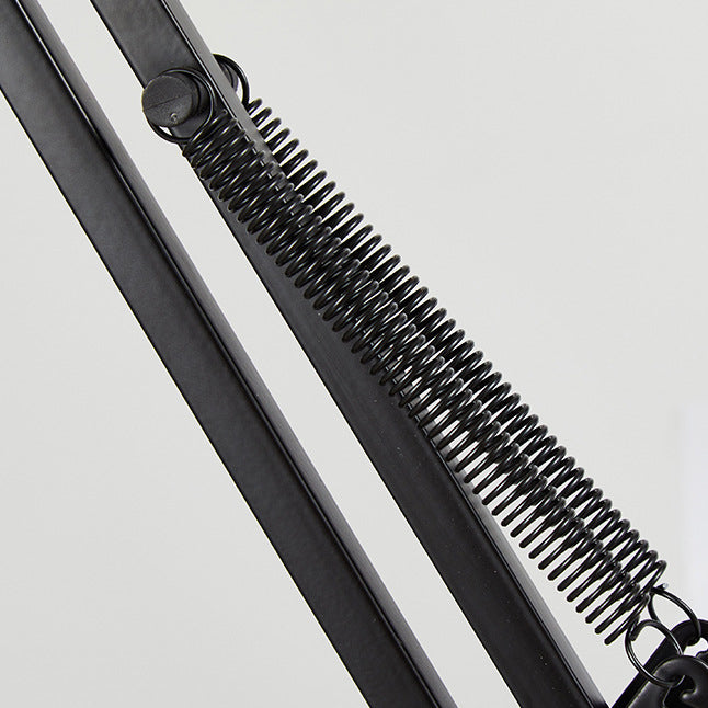 BowLift | Modern minimalist retractable table lamp with long arm and clip made of ABS with 1 light for the bedroom