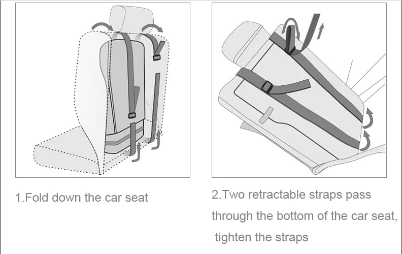 BowLift | Auto Child Safety Seat Simple Car Portable Seat Belt