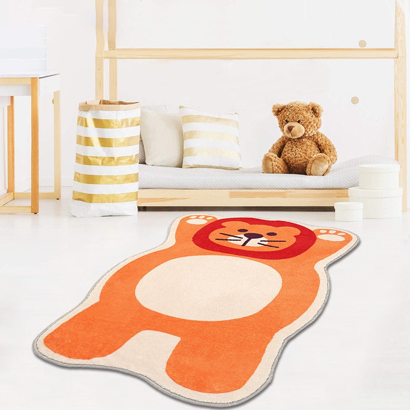 BowLift | Irregular Shape Pet Carpet Multicolored Unique Indoor Carpet Superfiber Non-Slip Backing Pet-Friendly Carpet for Room