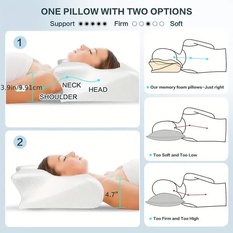 BowLift | Ergonomic Head Pillow for Restful Sleep