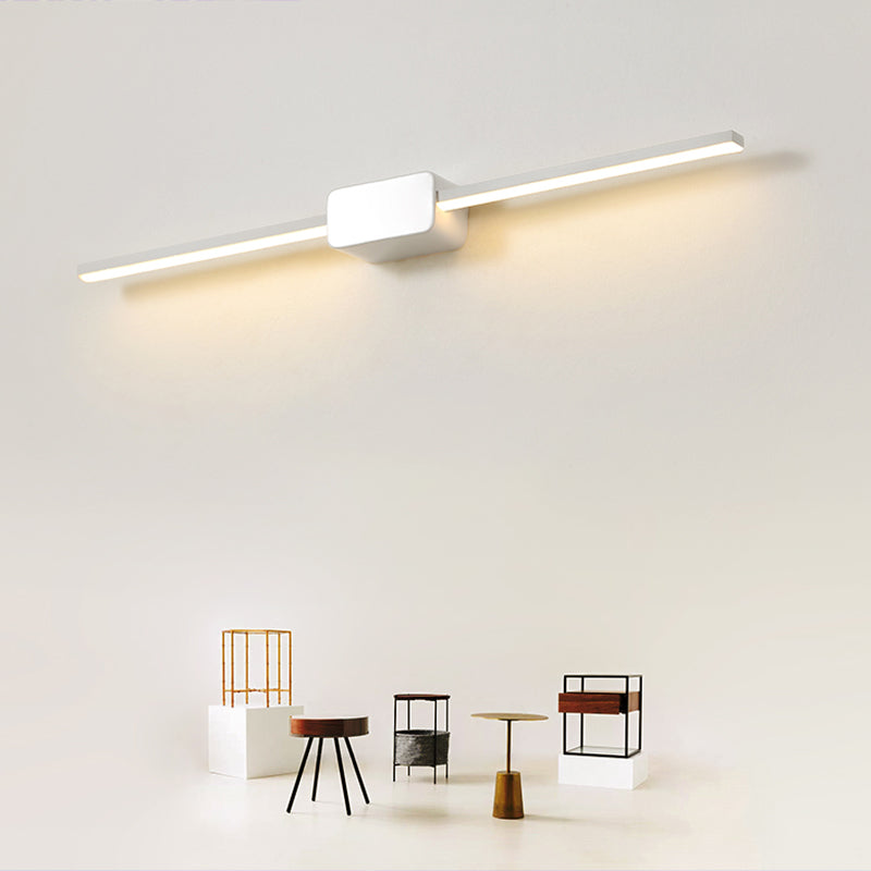 BowLift | Pol-shaped bathroom vanity wall lamp acrylic minimalist LED wall-mounted light