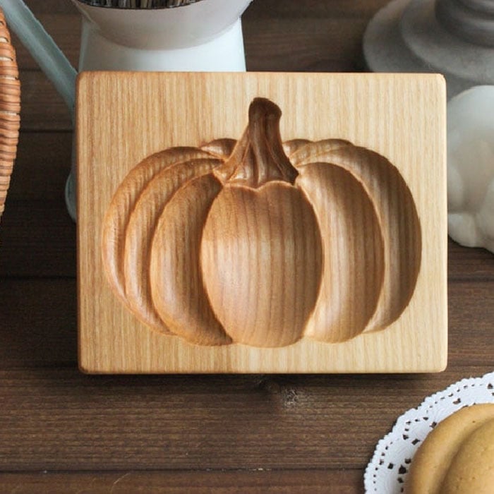 BowLift | Wooden Cookie Mold Set | Engraved Pastry Stamps | Gingerbread & Biscuit Press