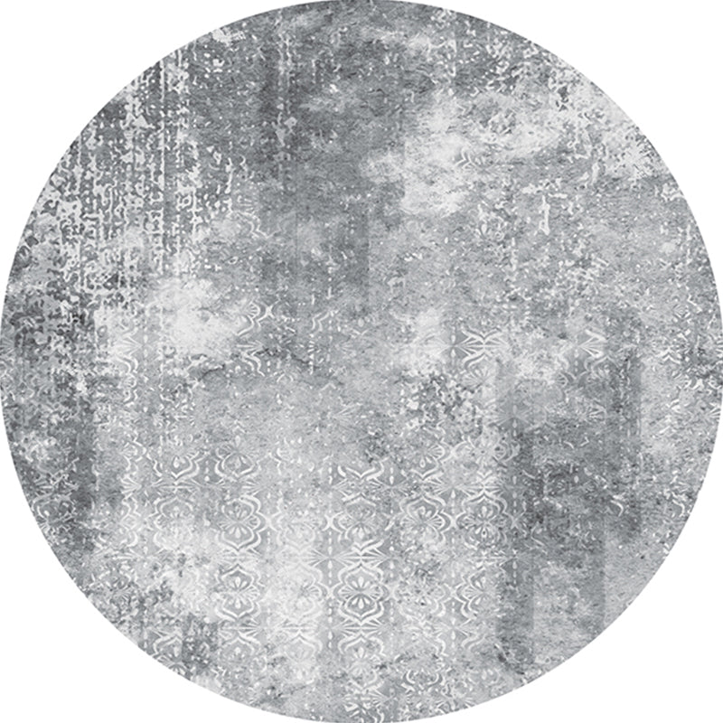 BowLift | Cozy abstract print rug multicolored polypropylene area rug non-slip backing easy care indoor rug for living room