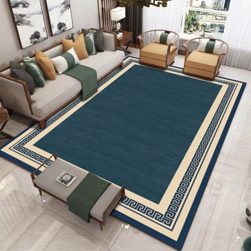 BowLift | Formal Living Room Rug Multicolored Patterned Indoor Rug Polyester Non-Slip Back Washable Rug