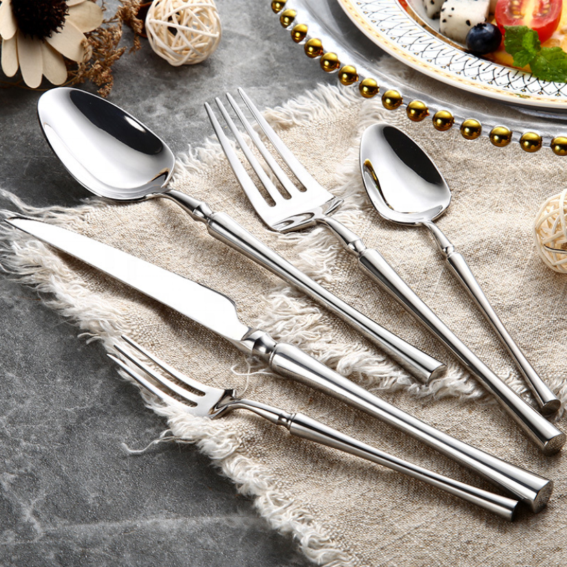 BowLift | 24-Piece Stainless Steel Cutlery Set - PureSet
