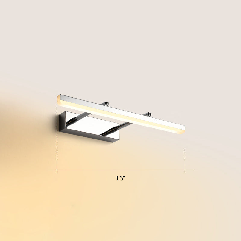BowLift | Pivotable Bar LED Wall Mount Lamp Simplicity Acrylic Bedroom Makeup Light Decoration
