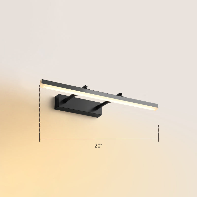 BowLift | Pivotable Bar LED Wall Mount Lamp Simplicity Acrylic Bedroom Makeup Light Decoration