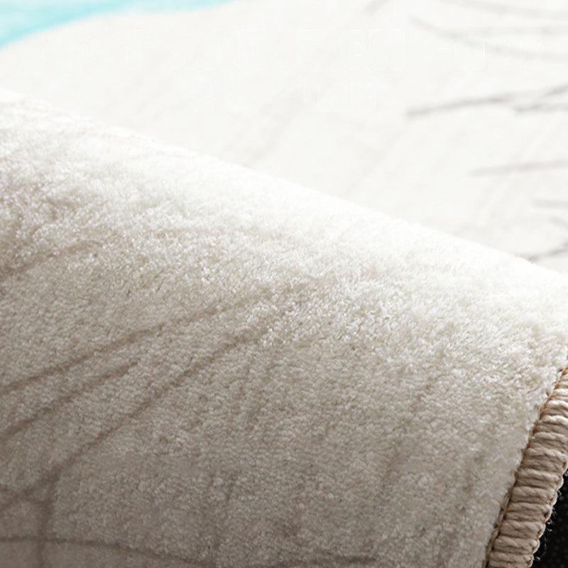 BowLift | Antique Living Room Rug Multicolored Flower Pattern Rug Non-Slip Back Pet Friendly Easy to Care Indoor Rug