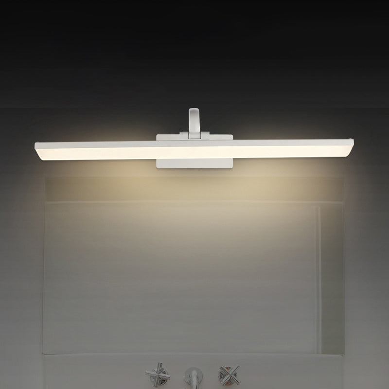 BowLift | Acrylic Rotating Bar Picture Light Postmodern LED Cosmetic Lighting Ideas for Bathroom