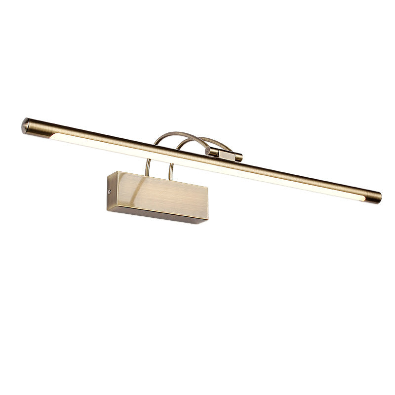 BowLift | Metallic Tubes Rotatable Makeup Vanity Wall Light Simple Style LED Wall Mount Lighting for Bathroom