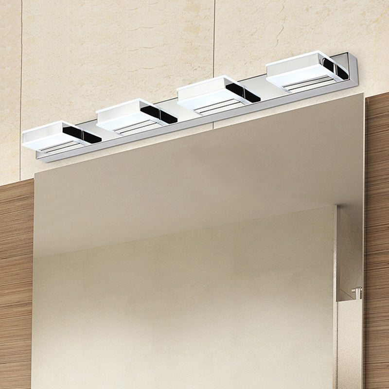 BowLift | Geometric Wall Lamps Contemporary Metal Nickel Finish LED Wall Lighting