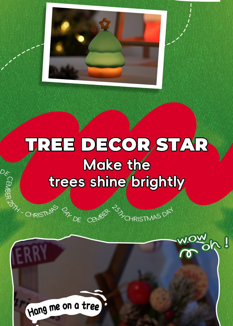 Creative Holiday Silicone Snowman Night Light