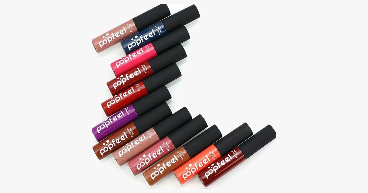 BowLift | Eternal Velvet Matte Lipstick Set with 12 Shades – Your Everyday Look