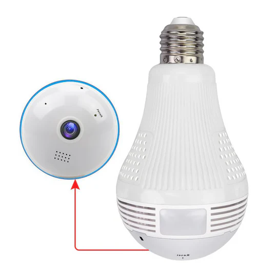 BowLift | 1080P Light Camera Panoramic Bulb Wifi Smart Led Bulb Light Camera