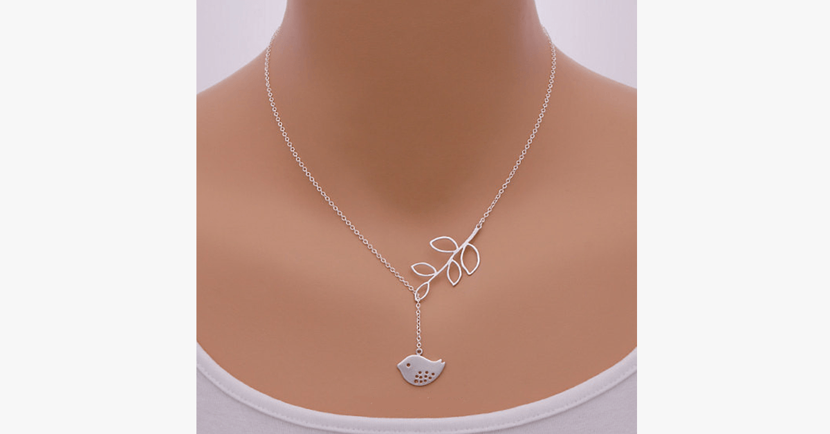 BowLift | Delicate Nature Lover Necklace - Let fashion soar higher!
