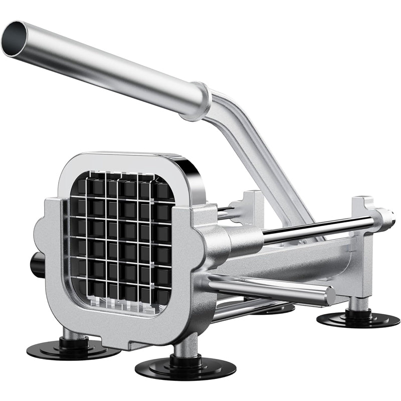 BowLift | Manual Potato Cutter with 1/2 Inch Blade Stainless Steel French Fry Cutter for Carrot Yam