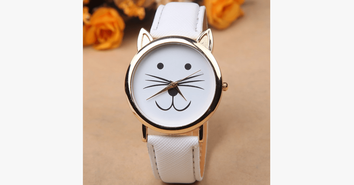 BowLift | Cute Cat Clock - The best gift ever for cat lovers!