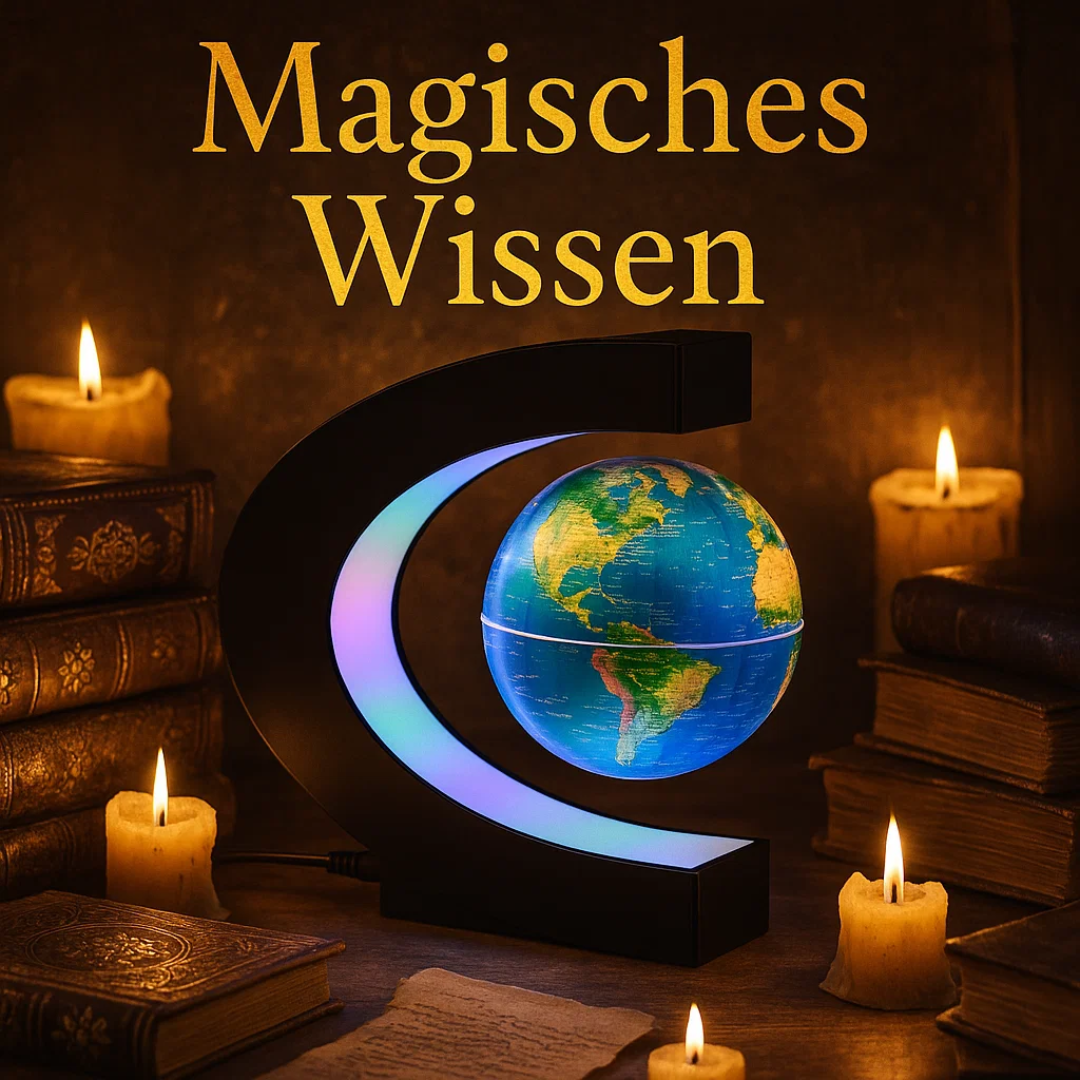 BowLift | AstroGlobe LED World Globe – Floating Globe Lamp with Magnetic Suspension