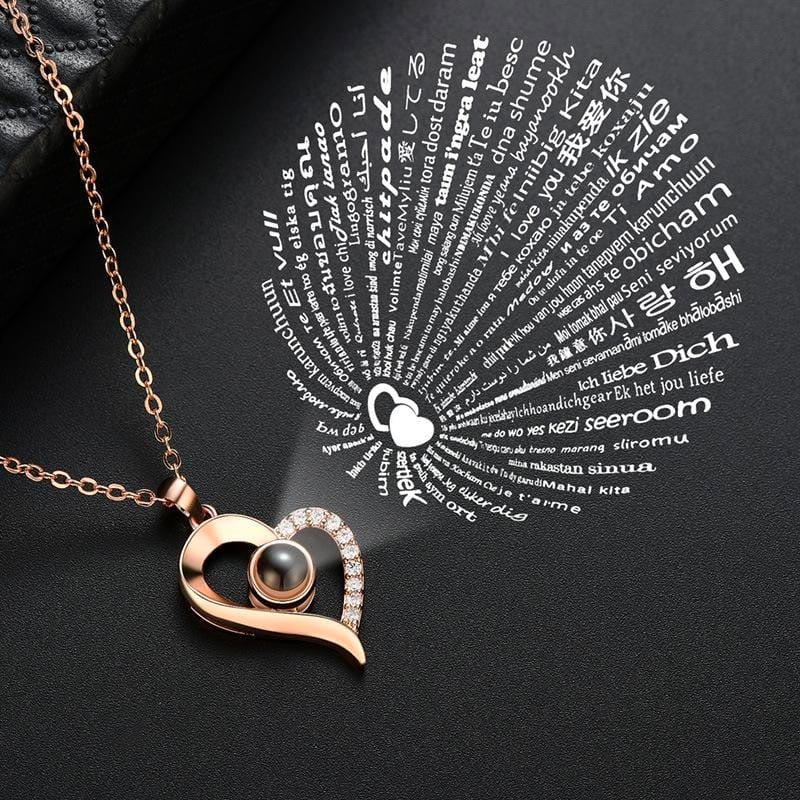 BowLift | 100 Languages "I Love You" Necklace