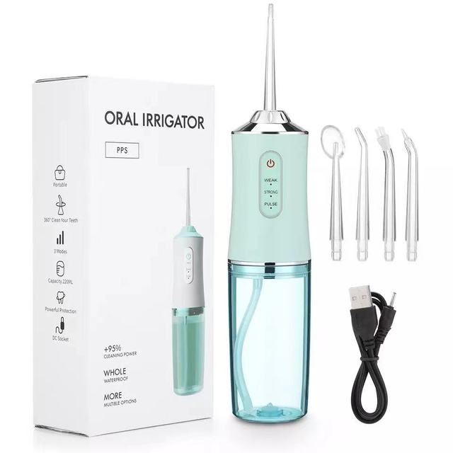 BowLift | Waterproof irrigator dental cleaner, cordless & rechargeable water floss