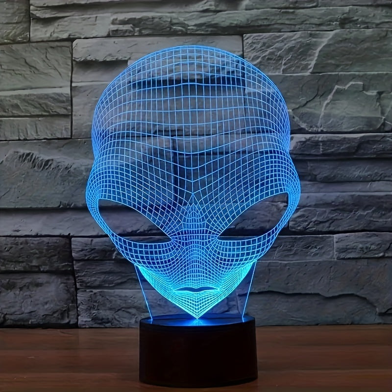 BowLift | AstroLight – 3D-alien lamp with LED color lighting and touch control