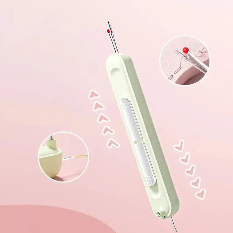 BowLift | 2-in-1 Needle Threader and Seam Ripper – Compact and Practical