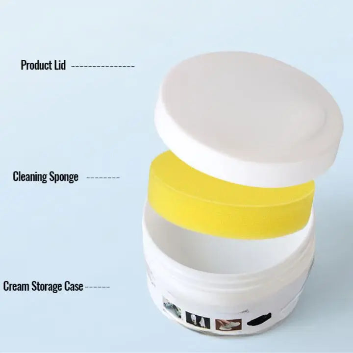 BowLift | White Shoe Cleaning Cream | Removes Stains & Brightens